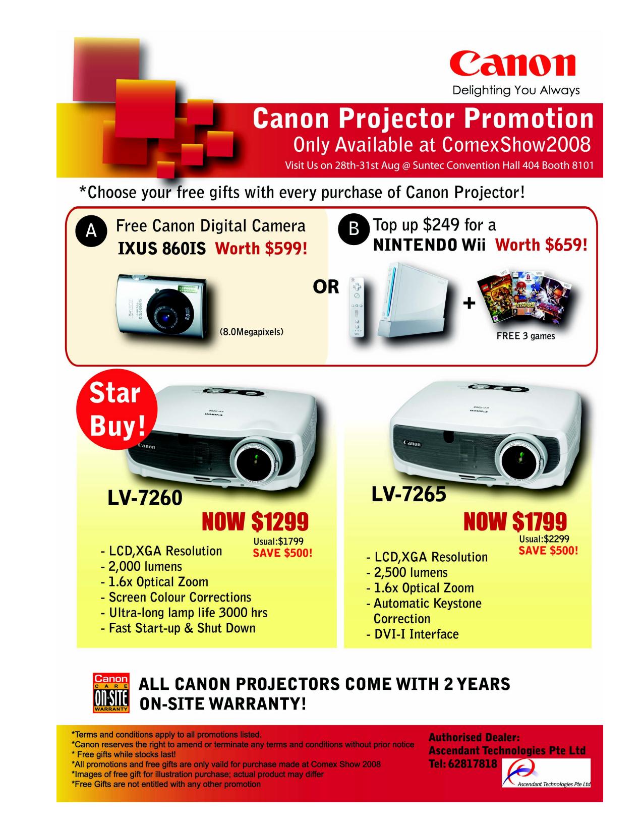 Comex 2008 price list image brochure of Canon Projector.pdf 01