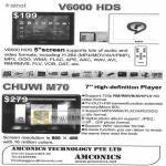 Ainol V6000 PVP Player Chuwi M70