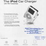 IPod Car Charger Prom2 International