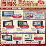 Shinco GM-7800 GPS 3512 4330 4380BEE 5180BEE 7100