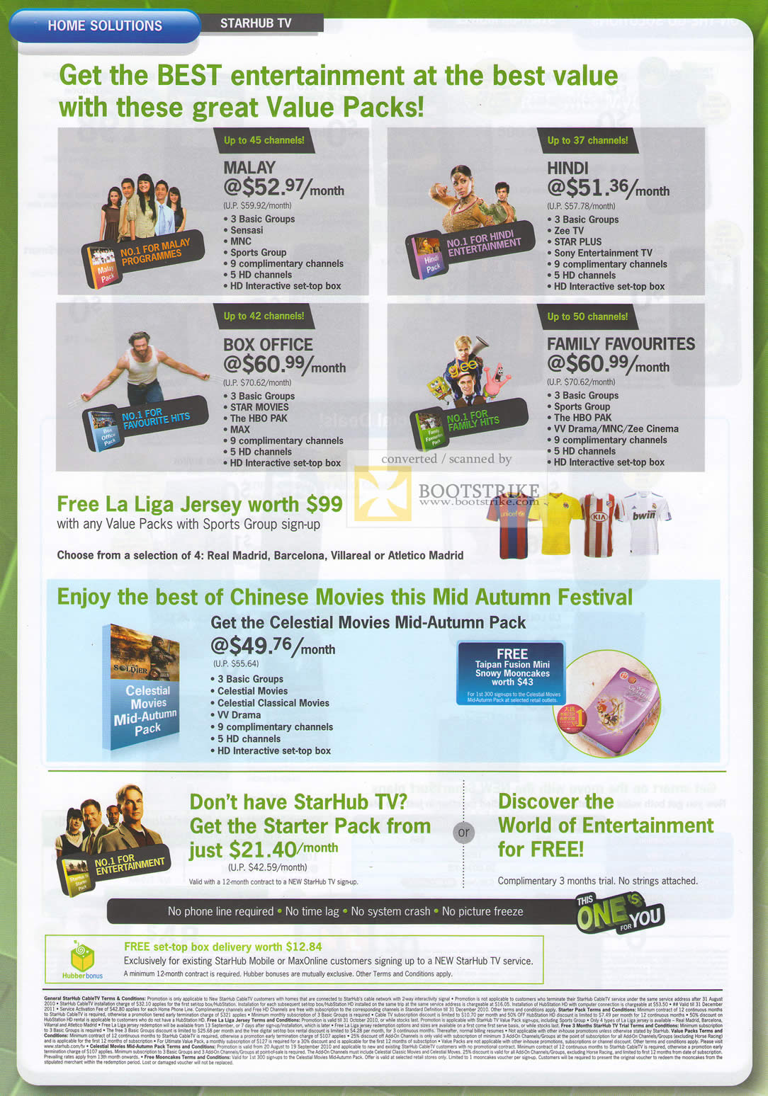 Comex 2010 price list image brochure of Starhub TV Value Packs Malay Hindi Box Office Family Favourites Chinese