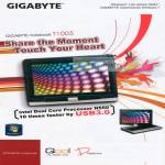 Gigabyte Notebook T1005 USB 3