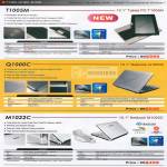 Gigabyte Notebooks T1005M Q1000 M1022 Q100C M1022C Netbook Tablet PC