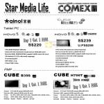 Star Media Life Ainol Cube Novo 5 Tablet PC Novo 8 PMP Cube B39S H700T