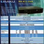 NV-812 DVR Specifications Media Player Bell Systems UKC Electronics
