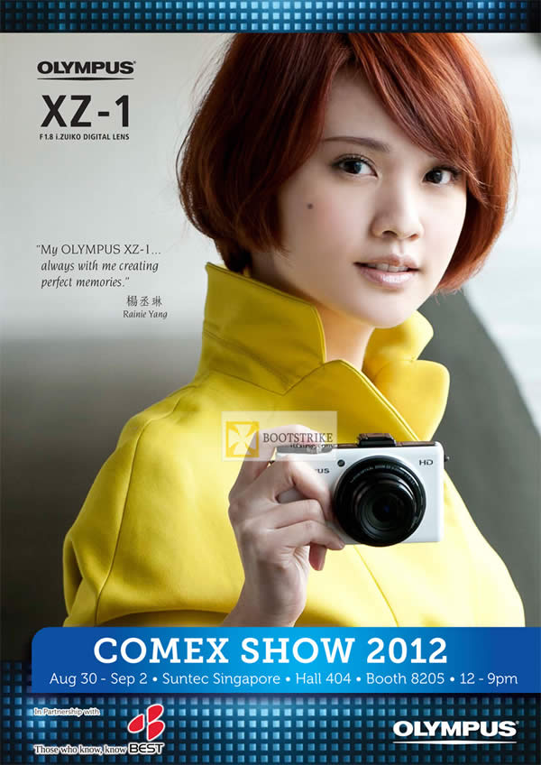 COMEX 2012 price list image brochure of Olympus Digital Camera XZ-1