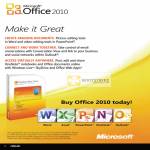 Notebooks Microsoft Office 2010 Features