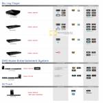 Samsung Blu-Ray Player BD-ES6000, Bd-ES900, Bd-ES500, BD-ES300, Home Entertainment System, HT-ES420K, HT-E3330K, AirTrack HW-E450