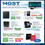HGST External Storage Touro, Mobile Pro, Desk, Lifestudio Desk Plus, External Portable Aluminium Case