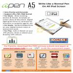 Aopen A5 Smart Pen Ipad