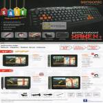 Mclogic Sensonic Gaming Keyboard Xaken I, GPS Navigator N400x Galactio V8.8, N480x, N520x, N580x