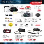 Digital Camera XZ-1, XZ-1 Auto Lens Cap, Water Housing PT-050, Leather Case, Strap, CSCH84, CN509, CSCH97