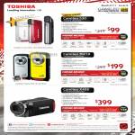 Toshiba Video Camcorders Camileo S30, BW10, X408