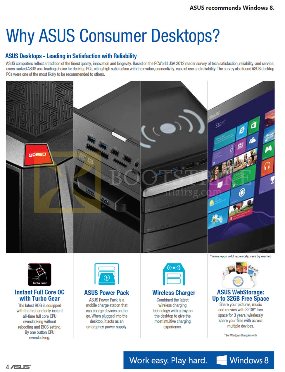 COMEX 2013 price list image brochure of ASUS Desktop PCs Features