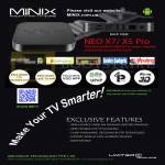 Media Players Minix Neo X7, Neo X5 Pro, Features