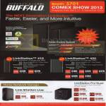 Buffalo NAS LinkStation 410, 420, Live, Pro Quad