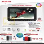 Toshiba Tablets External Storage Regza AT270-10003G, Canvio Slim II 1TB, Canvio Connect 500GB 1TB 2TB