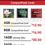 Kingston CompactFlash CF Cards