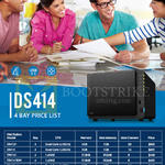 Memory World Synology NAS DiskStation DS414
