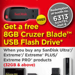 Sandisk Ultra Extreme Pro Free Gift Cruzer Blade