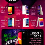 Leagoo Mobile Phones Elite 5, Elite 2, Elite 3, Lead 1i, Lead 7, Lead 6, Starhub Lead 5