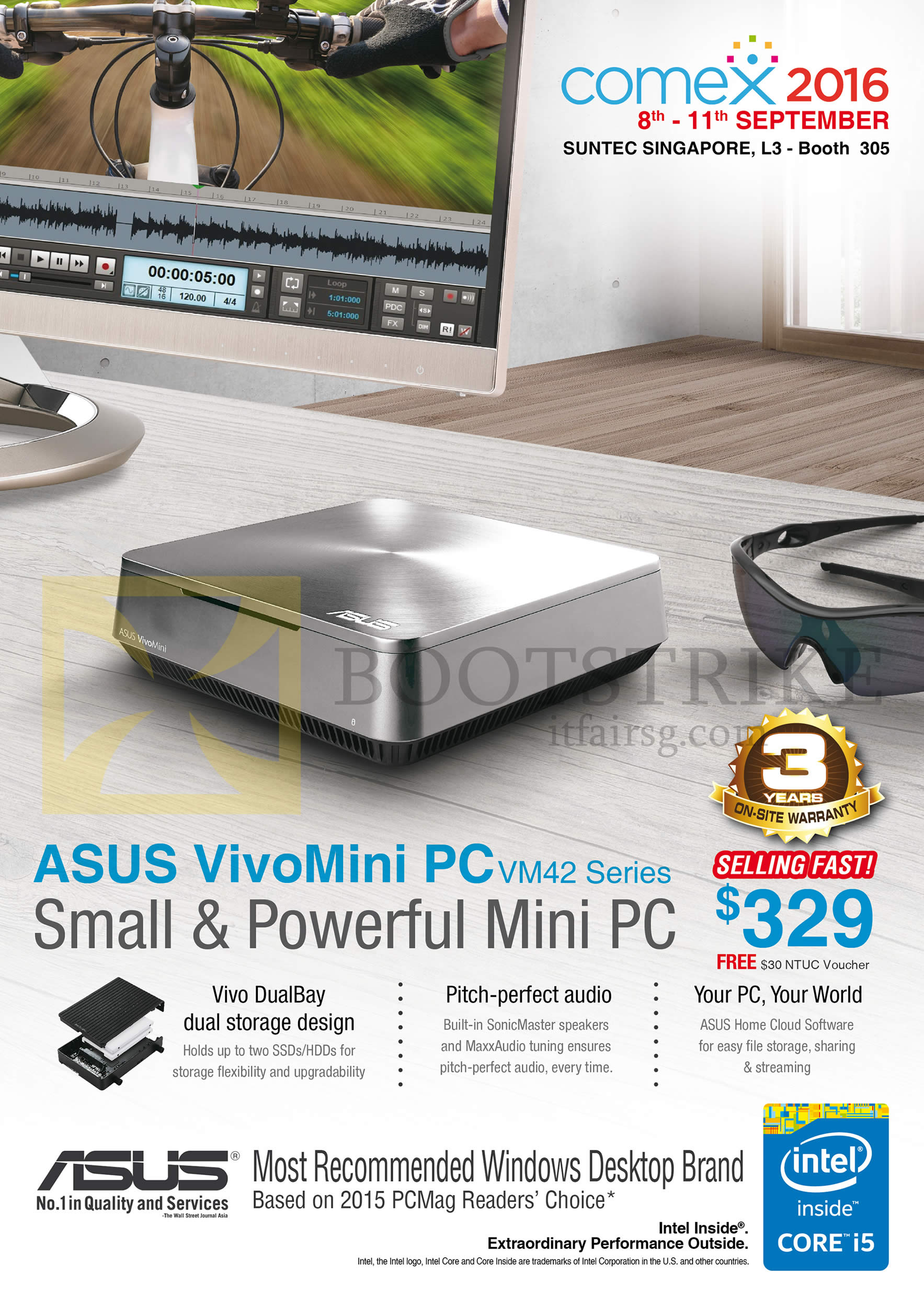 COMEX 2016 price list image brochure of ASUS Desktop PC VivoMini PC VM32