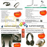 Alpha Digital Headphones Finch 2, Bluetooth Sports Headset, AD-H2C, H3C