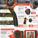 Casio Digital Cameras Exilim, Watches, WSD-F10, EX-FR100, FR100 CA