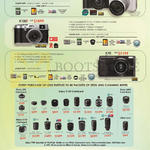 Fujifilm Digital Cameras X-A2, X100T, X70, Lenses
