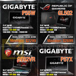 GamePro Notebooks Gigabyte, Republic Of Gamers, MSI, P55W, GL502, GE62VR, P57X