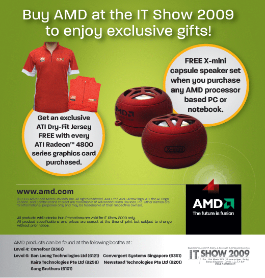 IT Show 2009 price list image brochure of AMD Advanced Micro Devices