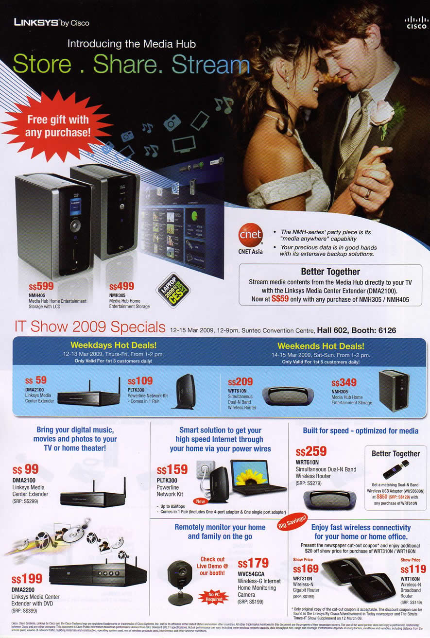 IT Show 2009 price list image brochure of Linksys 1 (coldfreeze)