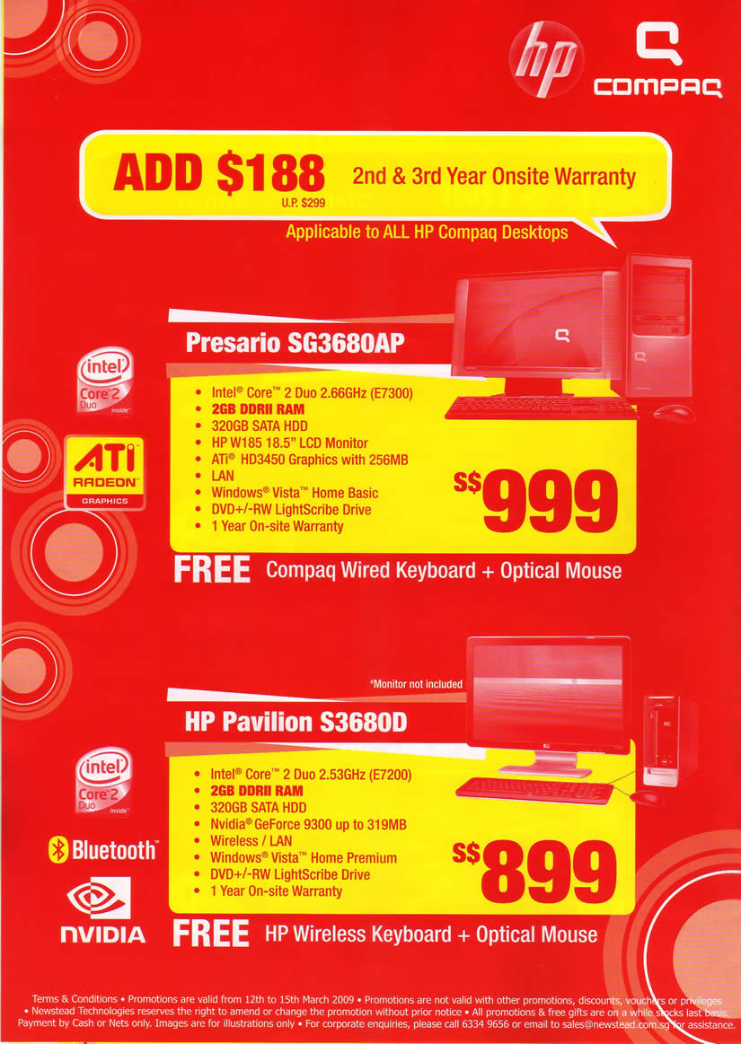 IT Show 2009 price list image brochure of Newstead 2 (coldfreeze)
