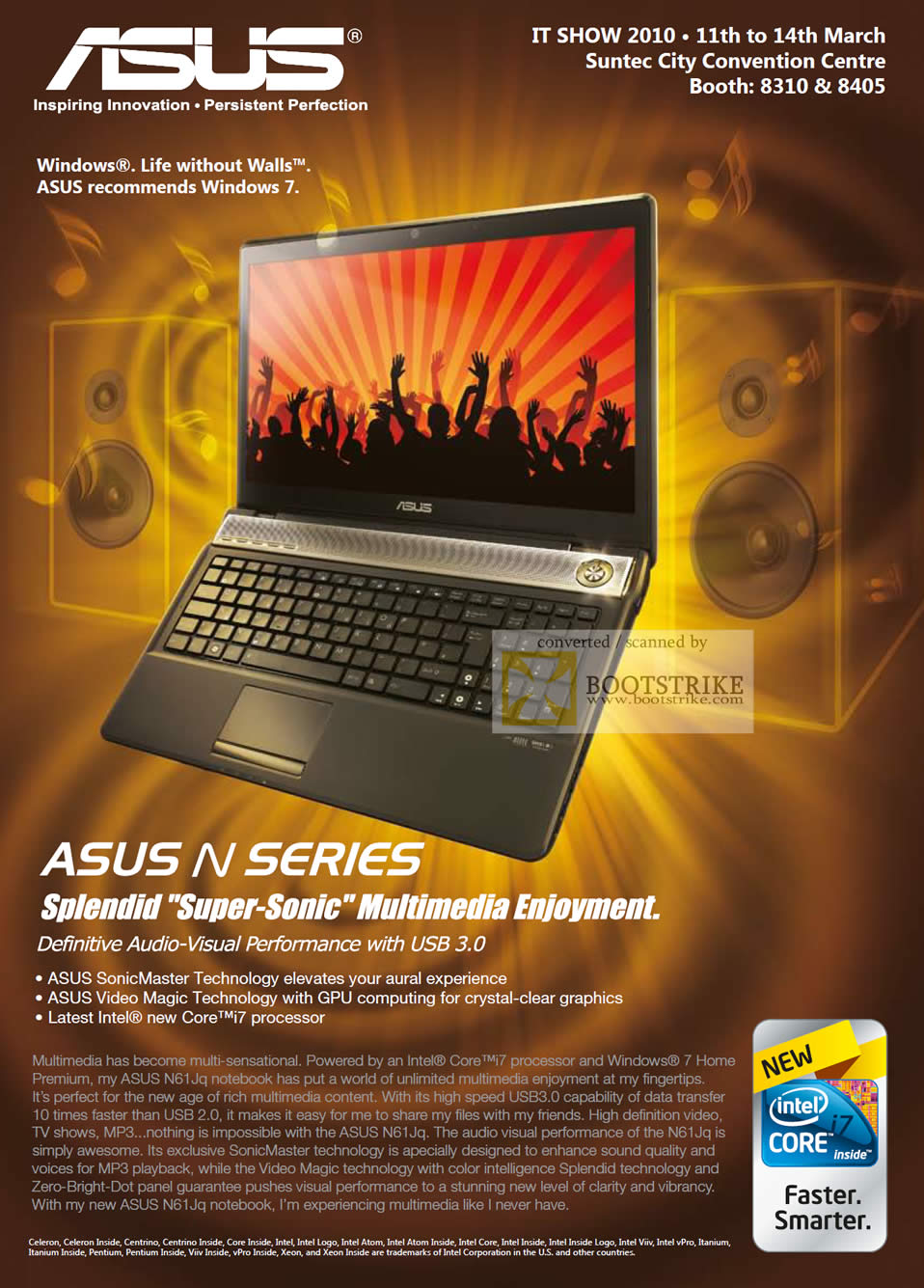 IT Show 2010 price list image brochure of ASUS Notebook N Series SonicMaster Video Magic