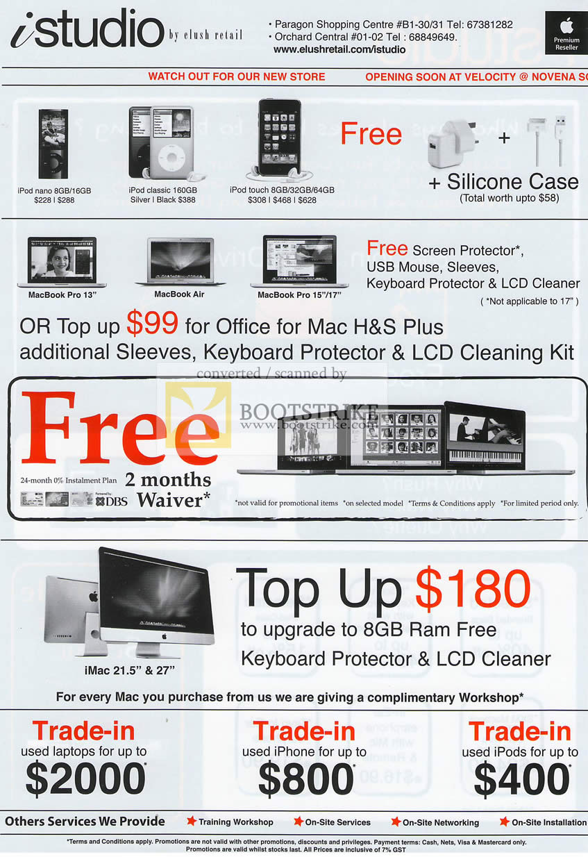 IT Show 2010 price list image brochure of Apple Istudio IPod Nano Classic Touch MacBoox Pro Air IMac