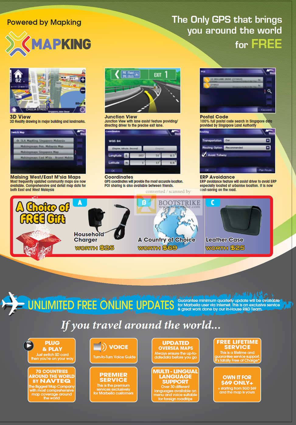 IT Show 2010 price list image brochure of Maka GPS Technologies Marbella Mapking Navigation B2020