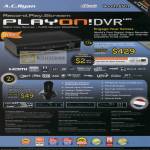Playon DVR HD ACR PV75100 Video Recorder Media Player Wireless N Dongle