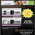 Cisco Security Camera Wireless Bundle WVC210 NMH305 PVC300 NMH305