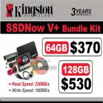 Systems Kingston SSDNow V Bundle Kit 64GB 128GB