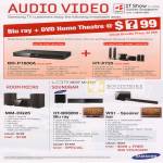 Blu Ray DVD Home Theatre BD P1600A HT X725 Micro Hifi MM DG25 HT BD8200 WS1 Speaker Bar