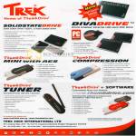 Thumbdrive SSD DivaDrive Mini AES Compression Tuner