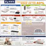 ZyXEL ADSL2 Routers Wireless N Powerline Ethernet Switches ZyWall USG