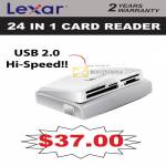 Lexar 24 In 1 Card Reader USB