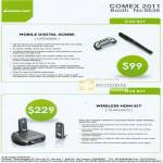 Iogear Mobile Digital Scribe GOPEN200N Capture Handwriting Wireless HDMI Kit GUWAVKIT2
