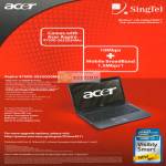 Acer Aspire 4750G-2632G50Mn Notebook Specifications Upgrade Options