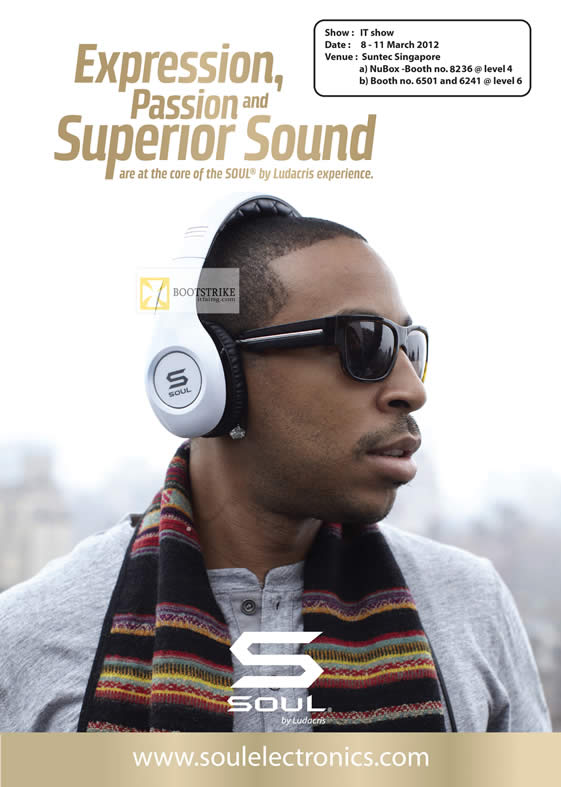 IT SHOW 2012 price list image brochure of Soul By Ludacris Cover Page