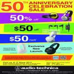 0th Anniversary Celebration Sale, ATH-SJ33 WH Headphone, ATH-XS7, ATH-RE70, ATH-CKS90NC