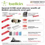 Belkin IPhone Video Charging Dock, Surge Protector, Snap Shield, Keyboard Folio