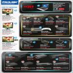 Fida Prolink LCD TV, Monitor PRO160W, PRO1912W, PRO 2216TW, Device Server, Switches, Glee Netbook UW3