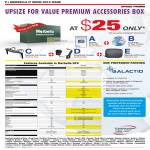 Maka Marbella GPS Premium Accessories Box, Comparison Table, Galactioe